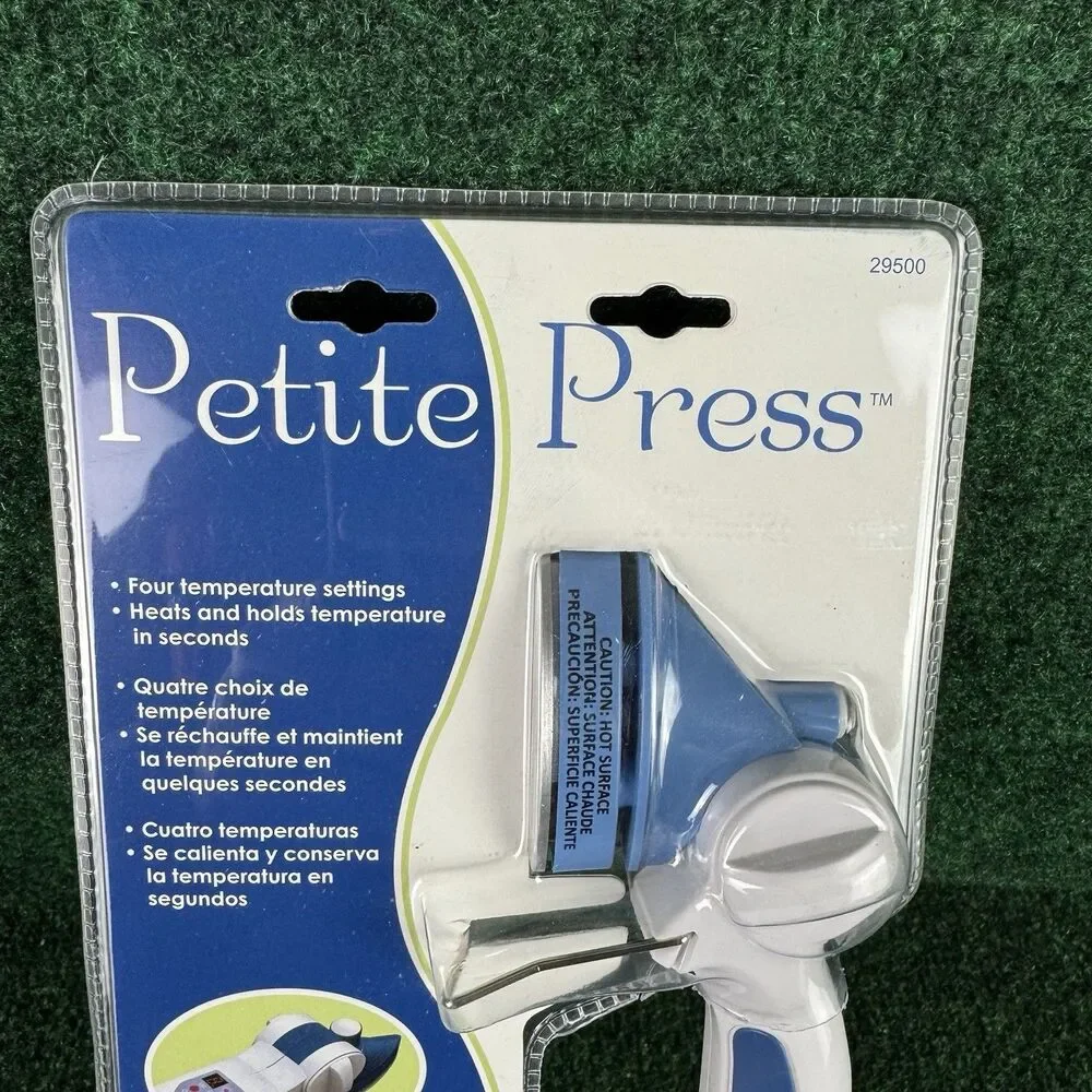 New! Dritz 29500 Petite Press Portable Mini Iron with 4 Position Adjustable Head